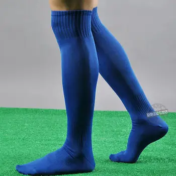 

PLAIN LONG KNEE HIGH LARGE HOSIERY MENS WOMENS STOCKINGS COLORFUL NEW