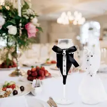 Высокое качество экологически чистый стеклянный материал свадебное вино шампанское стекло es чашки набор красивый и уникальный