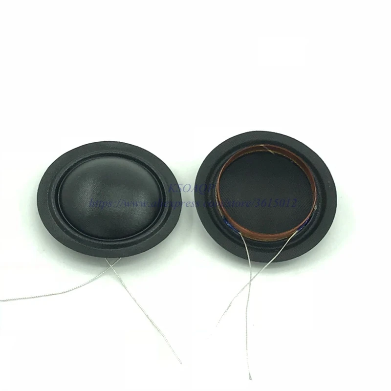 

2pcs 25.4mm 25.5mm Tweeters Voice Coil 1 inch 6ohm 8ohm Silk One-way out wire