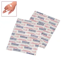 100 шт PE высокий эластичный прозрачный водонепроницаемый дышащий медицинский одноразовый ремешок-помощь