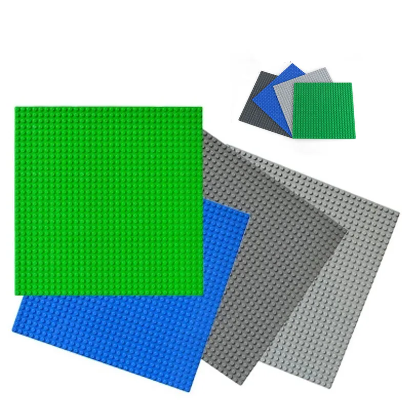 Совместимость с Legoed Plate 32*32 Dot Baseplate Brick Plates Bases 25 5*25 5 CM Modles Building Blocks Toys для детей |