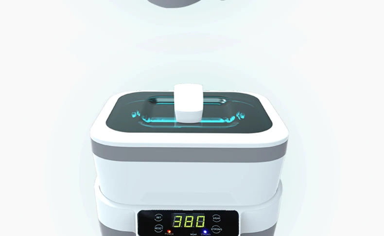 Сплит-Тип Бытовая ультразвуковая машина для очистки стеклянные ювелирные украшения часы ультразвуковые очистители