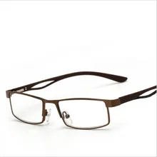 Модные металлические небьющиеся очки для чтения, маленькие квадратные очки для женщин и мужчин, фирменный дизайн, Анти-усталость, полимерные линзы, лупа Eyewe