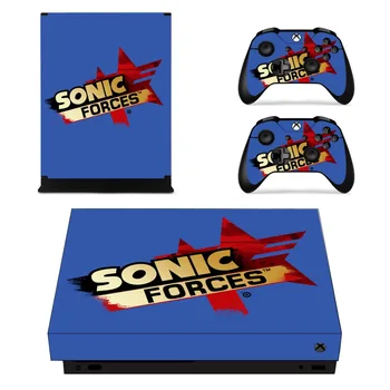 

Sonic Forces Faceplates Skin Console & Controller Decal Stickers for Xbox One X Console + Controller Skin Sticker