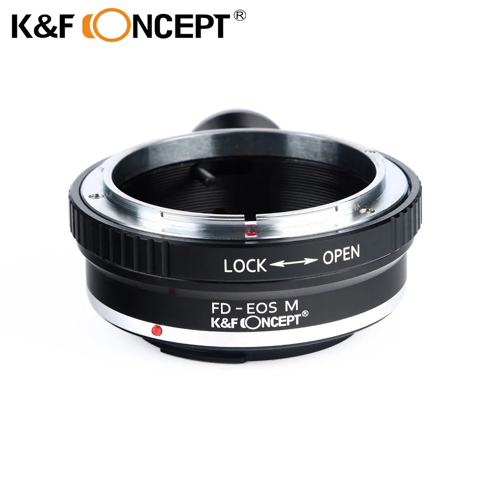 K &amp F концепция Крепление объектива адаптер для Canon FD к EOS M Камера крепление с