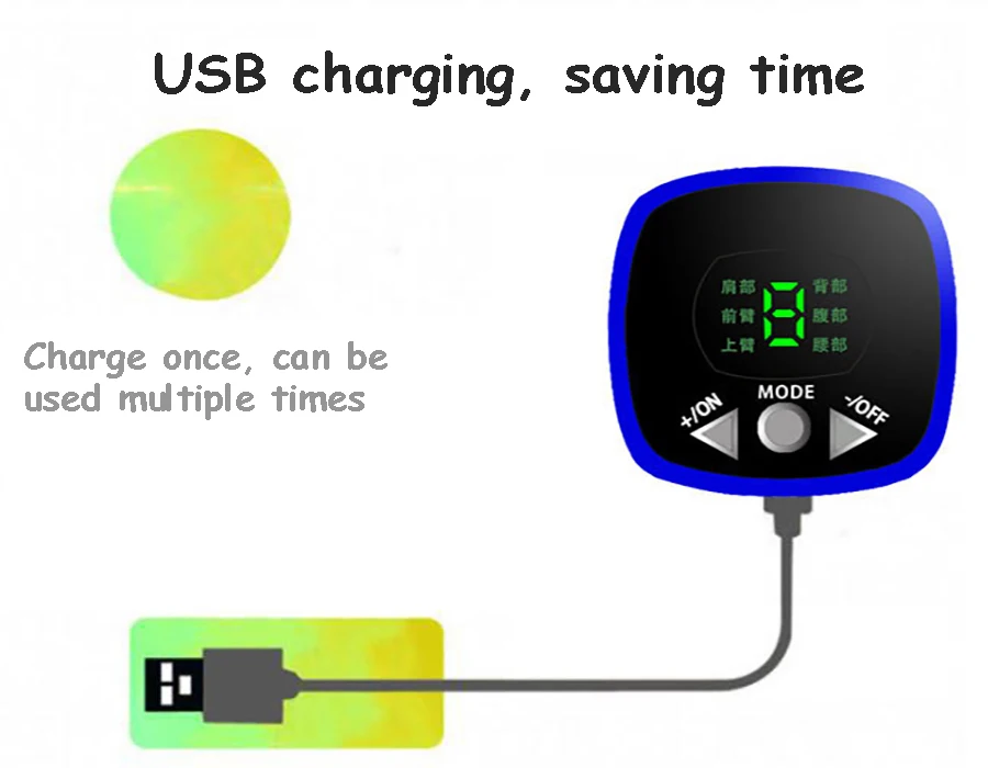 Тренажер для мышц брюшного пресса с зарядкой от USB, оборудование для фитнеса, оборудование для домашнего спортзала, тренажер для упражнений, EMS для брюшного пресса с дисплеем, спортивный пресс