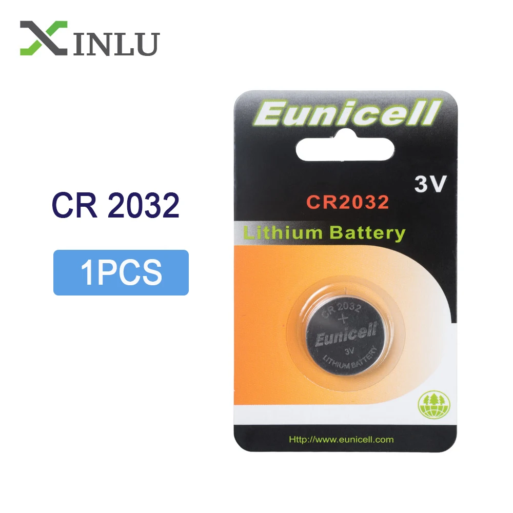 1 шт./упак. CR2032 DL2032 CR 2032 KCR2032 5004LC ECR2032 часовая батарейка 3V ионно-литиевая батарея монетного типа для часов батареи