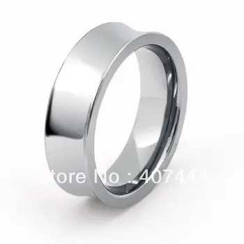 

Free Shipping Buy Cheap Price USA Brazil Russia Hot Sales 7mm High Polish Concave Tungsten Carbide Ring Mens Wedding Band