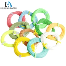 Maximumcatch 100 футов Вес вперед плавающая Летающая рыболовная леска 1WT-9 WT плавающая Летающая леска