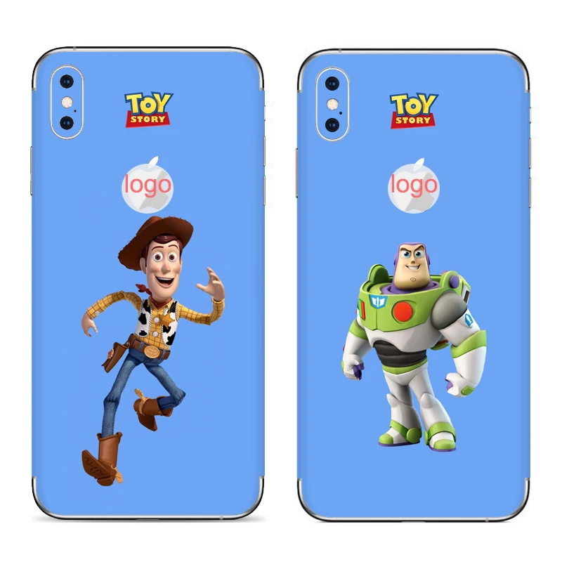 GOOYIYO для iPhone X XS стикер телефона Max XR DIY наклейка 3 м виниловый цветной чехол 6 6S 7 8 Plus