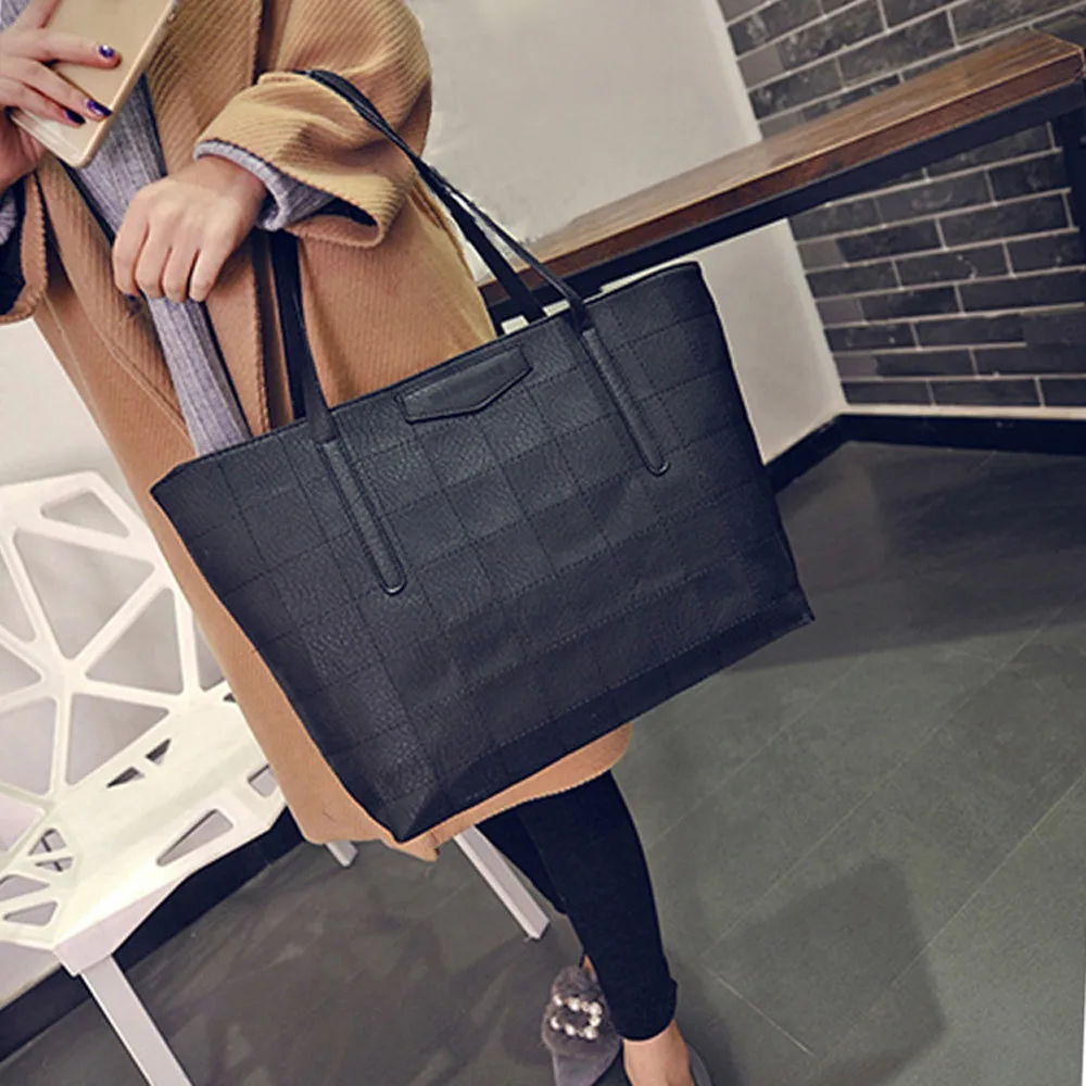 

Luxury Women handbag Fashion Lattice Leather Shoulder Bag Casual Handbag super super quality Bolsas Feminina