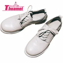 Для женщин Модная обувь на плоской подошве Для женщин на платформе; Туфли-оксфорды с перфорацией типа «броги»; туфли из лакированной кожи на плоской подошве женская обувь Весна, лето, осень# Y0727920F