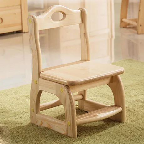 Children chairs kids Furniture pine solid wood ...