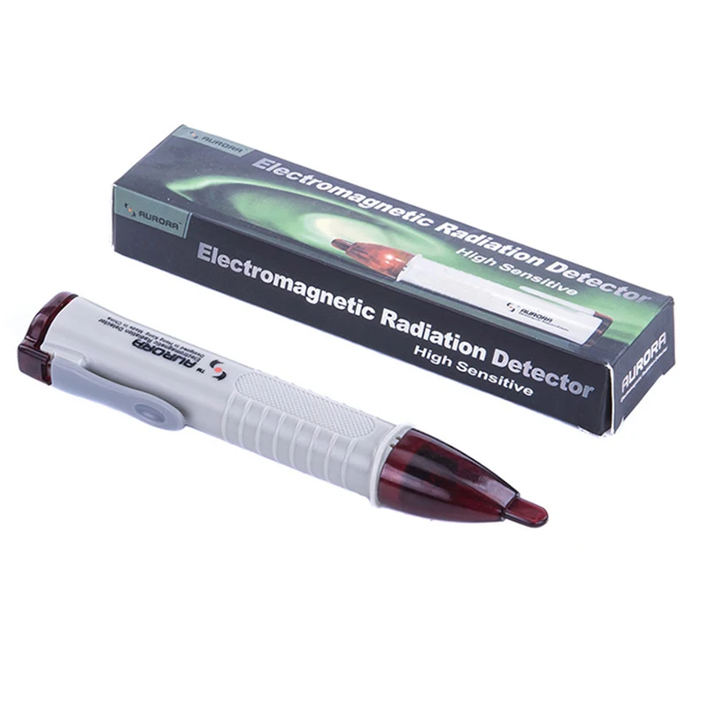 Magnetic Detector Meter Field Strength Test Instruments Monopoly Alarm Sound Light Radiated Electromagnetic Radiation Pen Tester