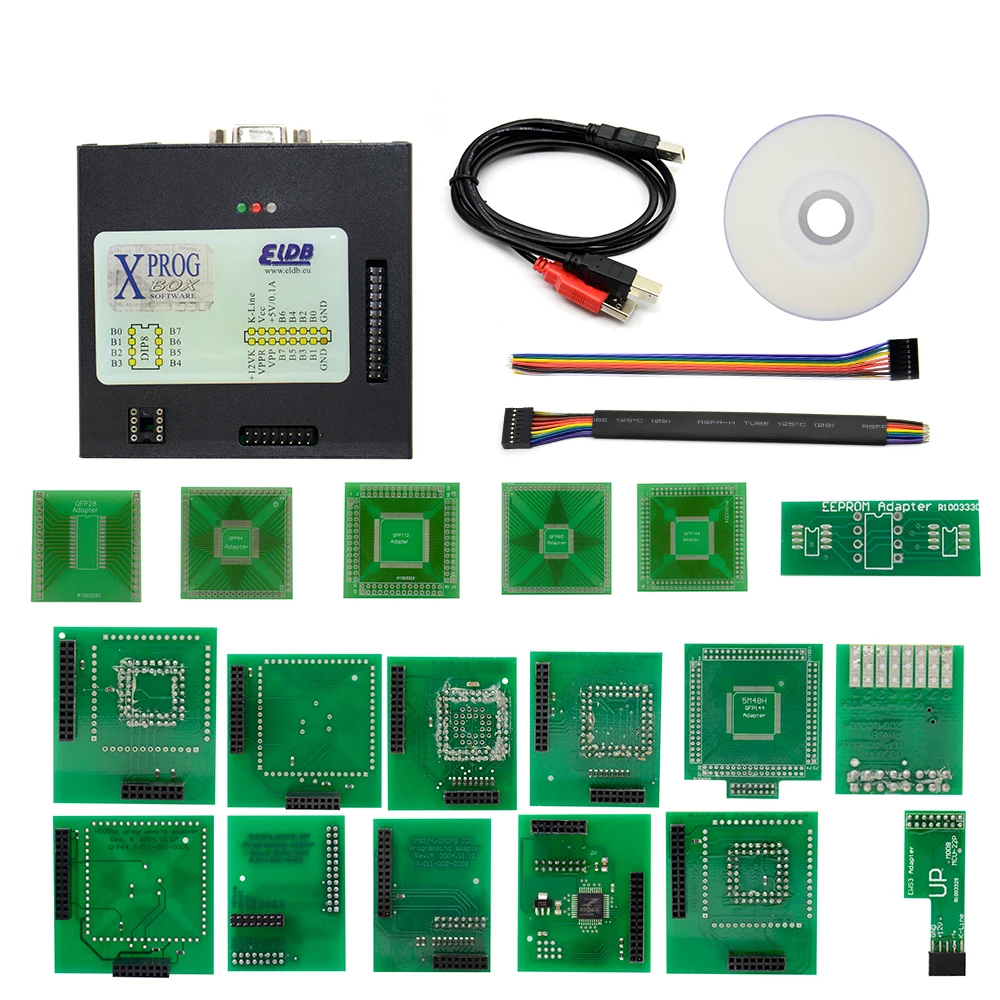 Новая черная металлическая коробка XPROG 5.84V5.55 V5.70 V5.72 V5.74 V5.75 V5.84 улучшенный