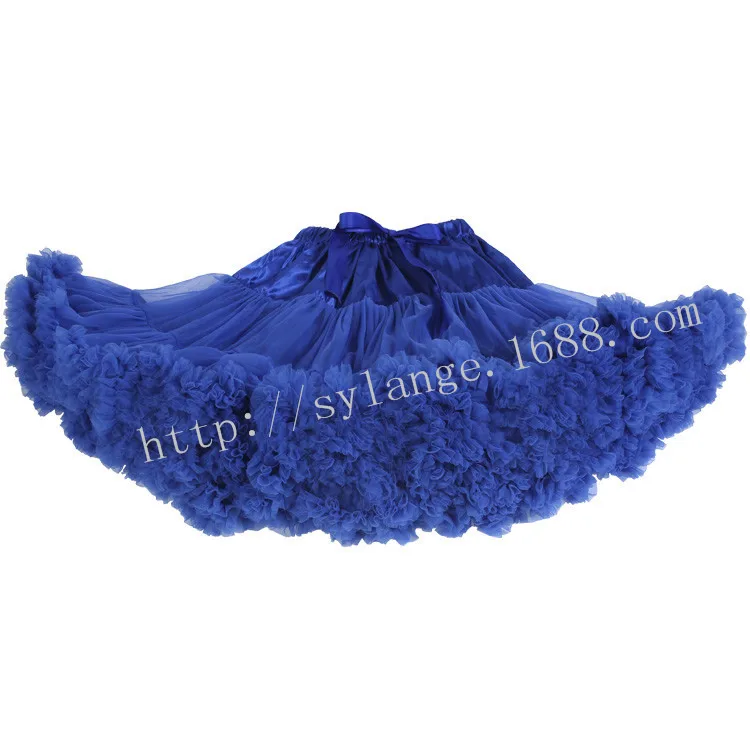 Новая модная Пышная юбка для девочки-подростка Adualt Для женщин юбка-американка; юбка-пачка; Для женщин платье-пачка вечерние Танцы юбка для взрослых Одежда для выступлений WSK002 - Цвет: Dark blue