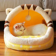 HERMOSO-productos suaves para mascotas 2018, cama para perro, envío gratis, casa Circular lavable para mascotas, fácil de limpiar, duradera