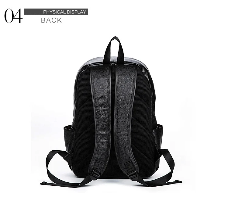 Мужской рюкзак из натуральной кожи, большой емкости, Модный водонепроницаемый рюкзак Mochila, сумки на плечо для ноутбука, мужские деловые дорожные сумки для подростков, подарок