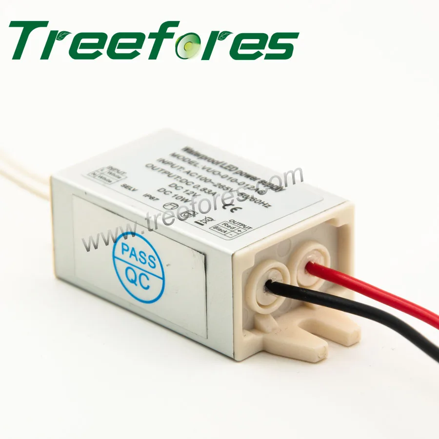 6 Вт 10 12 Тонкий светодиодный драйвер адаптер AC100 240V DC/DC 12V 24V освещение мини Питание