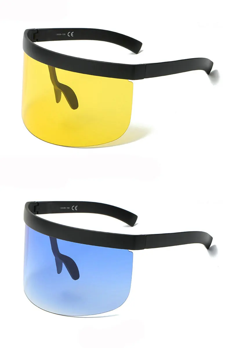Новые солнцезащитные очки оверсайз wo мужские солнцезащитные очки большие отражающие солнцезащитные очки ветрозащитные мужские солнцезащитные очки ретро квадратные очки без оправы FML