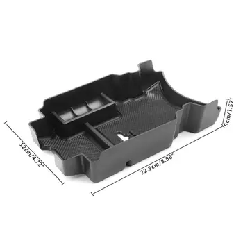 

Center Console Organizer Tray Armrest Storage Box For Honda Civic 10th Gen 2016 2017 2018