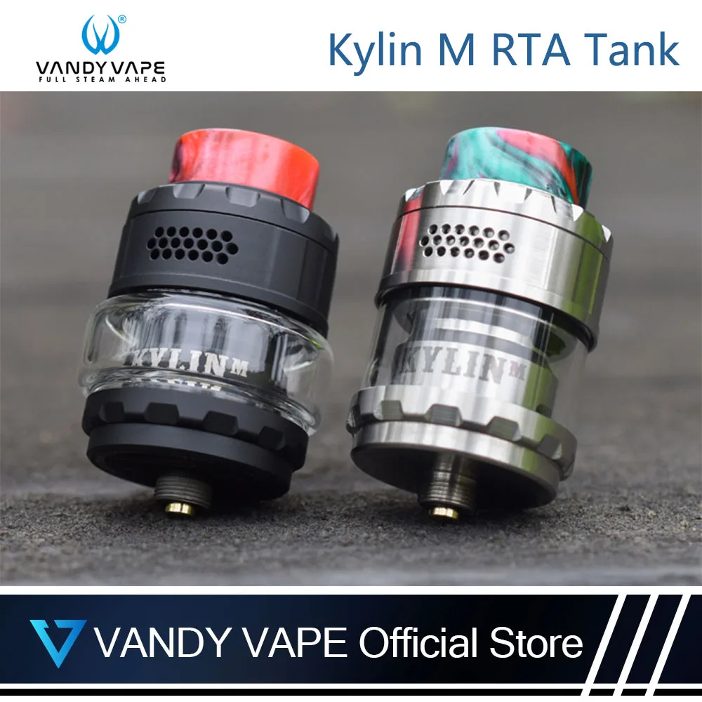 Оригинальный Vandyvape Kylin M RTA бак с регулируемой емкостью от 3 мл до 4 5 подходит для
