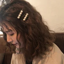 Модное Новое поступление корейский дизайн жемчужные Металлические Заколки для женщин и девочек головной убор аксессуары Красота Инструменты для укладки волос