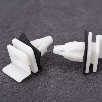 

500x SIDE SKIRT SILL UPPER MOUNTING TRIM CLIPS EXTERIOR HAJP16810191513-SM4-000 WITH SEALER FOR HONDA ACCORD CIVIC CRV