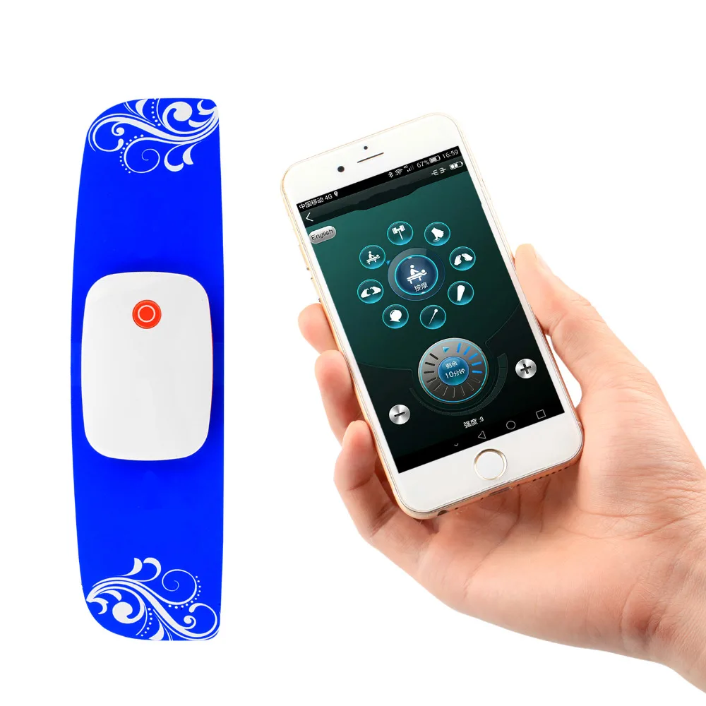 Фабричная продажа App телефон Bluetooth удаленный массажер с управлением десятки 2