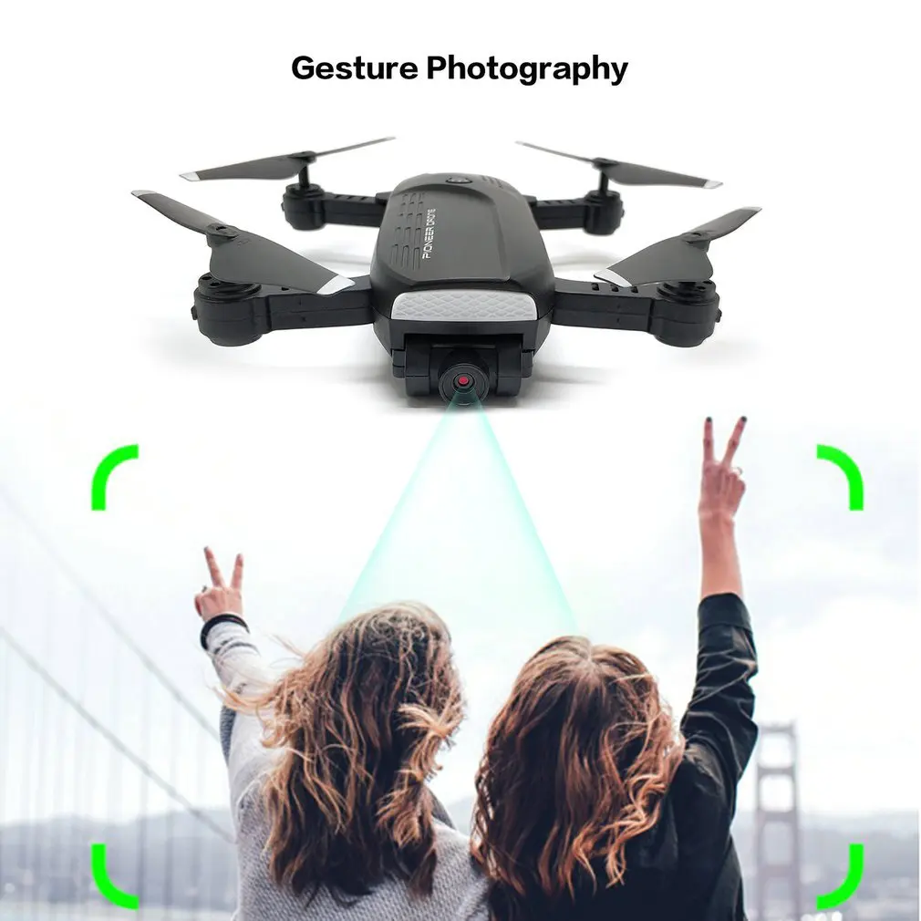 

LH-X41F Optical Flow Dual Lens Drone Four Axis Drone Helicopter Camera RC Drone with 2 Batteries and Remote Control Helicopter