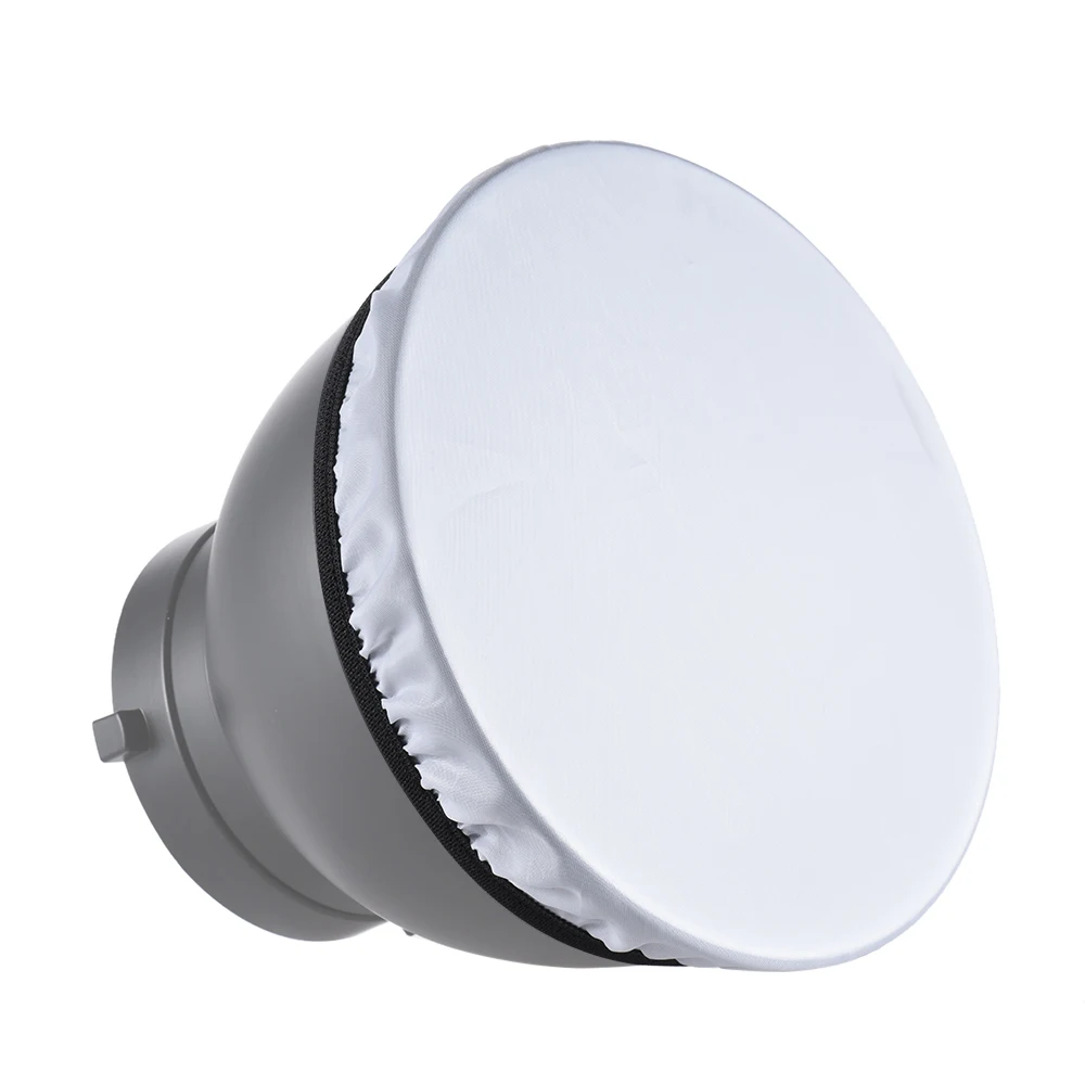 Светильник для фотосъемки мягкий белый рассеиватель для " 180 мм Стандартный студийный стробоскопический отражатель