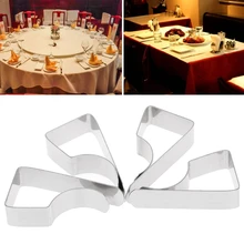 Регулируемые зажимы, 4 шт., нержавеющая сталь, скатерть, зажим, зажимы, держатель для вечерние, свадебные, для сумки, зажимы