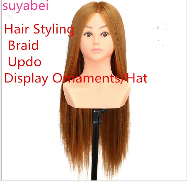 updo mannequin head