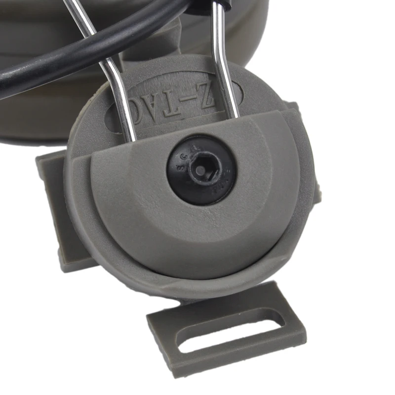 Redução de Ruído Fone de Ouvido com Peltor Definido para Capacetes Fone de Ouvido Tático Ztac Airsoft Comtac i Capacete Ferroviário Adaptador Rápidos Militar z 8 de ruído fone de ouvido com peltor