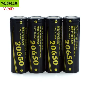 

4PCS New VariCore 20650 3500mAh 3.7V lithium battery for Digital bluetooth speakers flashlight batteries