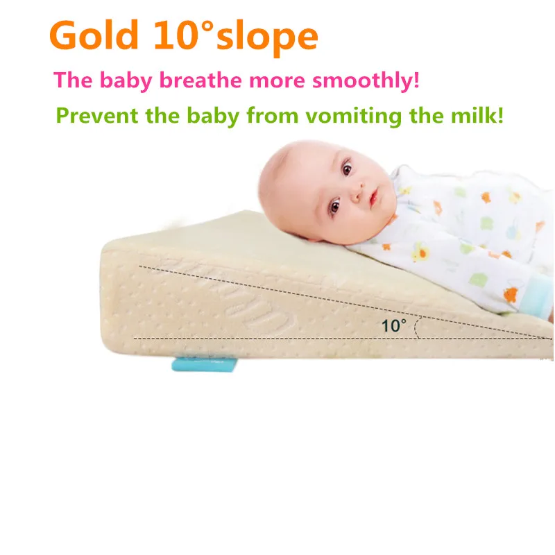 Baby Protective Pillow Wedge Pad For Newborns Prevent Baby From