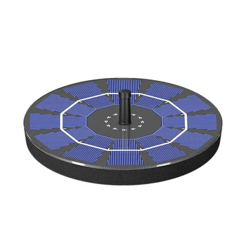 

TOP Solar Garden Fountain Submersible Brushless Water Pump Bird Bath Garden Pond Watering Decor