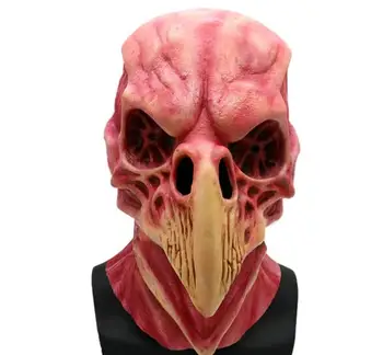 

Halloween Masks Horror Bird Head Skeleton Latex Animal Prop Mask Adult Props Clown Party Masks Halloween Mask Latex
