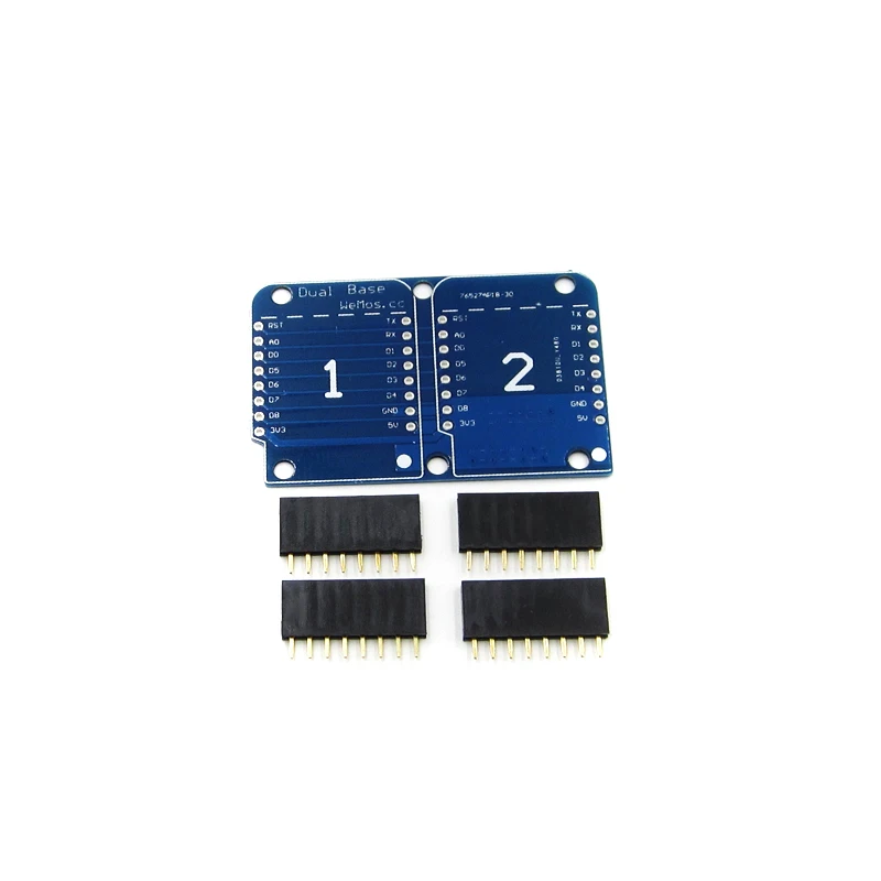 Двойная розетка двойной базовый щит для WeMos D1 Mini NodeMCU Arduino ESP8266 макетная плата|shield