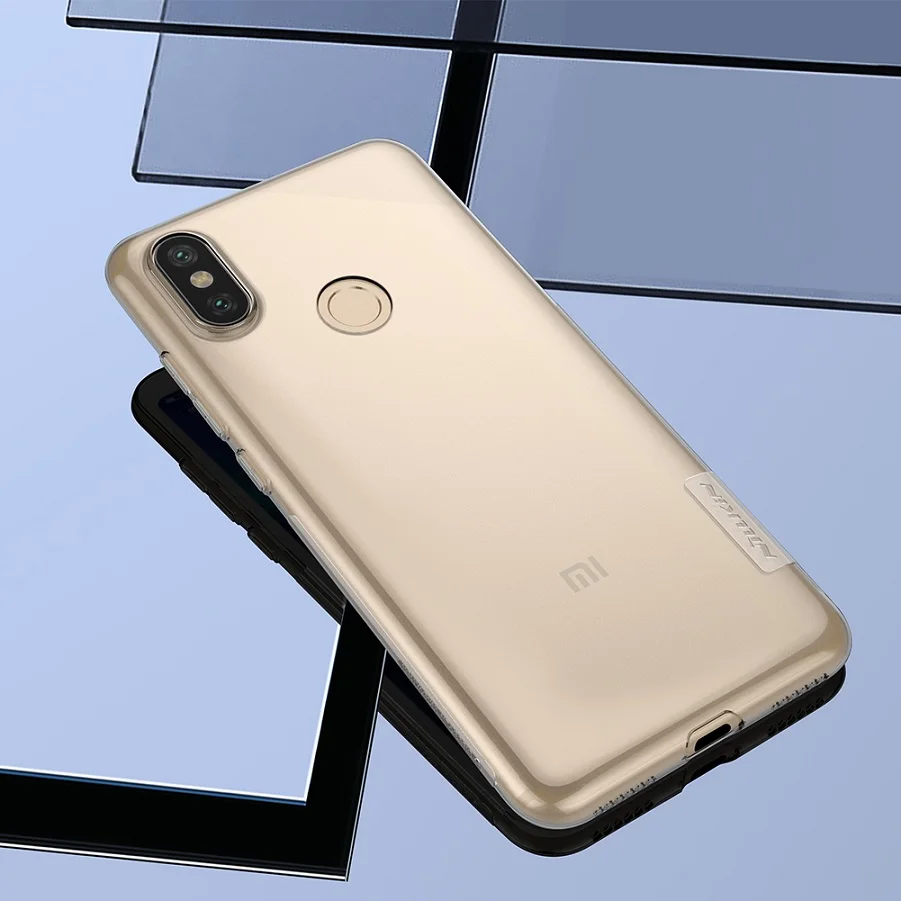 Для Xiaomi mi 6X A2 NILLKIN натуральный ТПУ мягкий чехол накладка для Xiao прозрачный