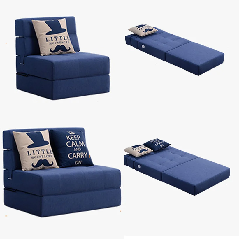 Quality comfortable spring sofa folding sofa bed living room furniture pure cotton density sponge sofa cama sofa bed furniture