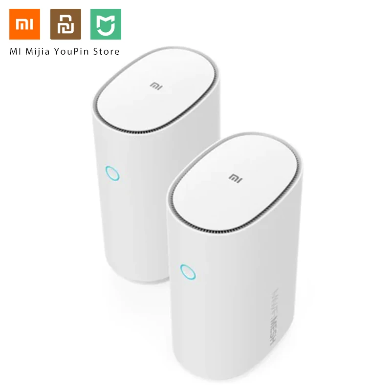 

Original Xiaomi Mi WiFi Router Mesh Version 2.4GHz 5GHz High speed 4 core Repeater Smart Network CPU 256MB Gigabit power Max 3