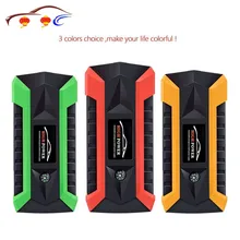 Автомобильное пусковое устройство 600A портативное пусковое устройство зажигалка 4USB Банк питания