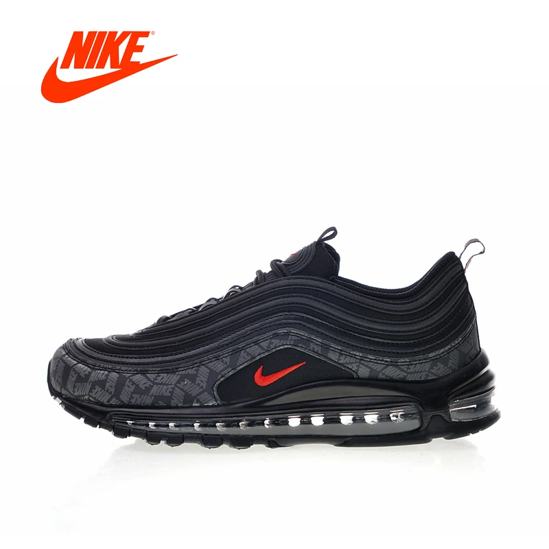 

Original New Arrival Authentic Nike Air Max 97 Reflective Logo Men's Comfortable Running Shoes Sneakers Good Quality AR4259-001