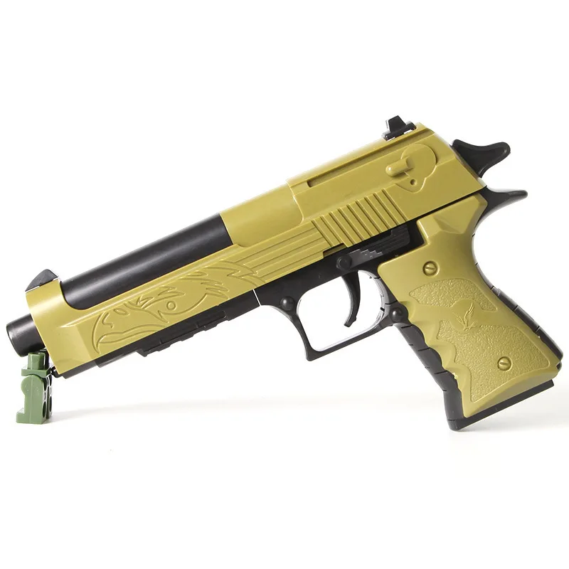DIY building blocks toys weapon Desert Eagle and BERETTA Revolver wtih bullet plastic pistol model for children's boys