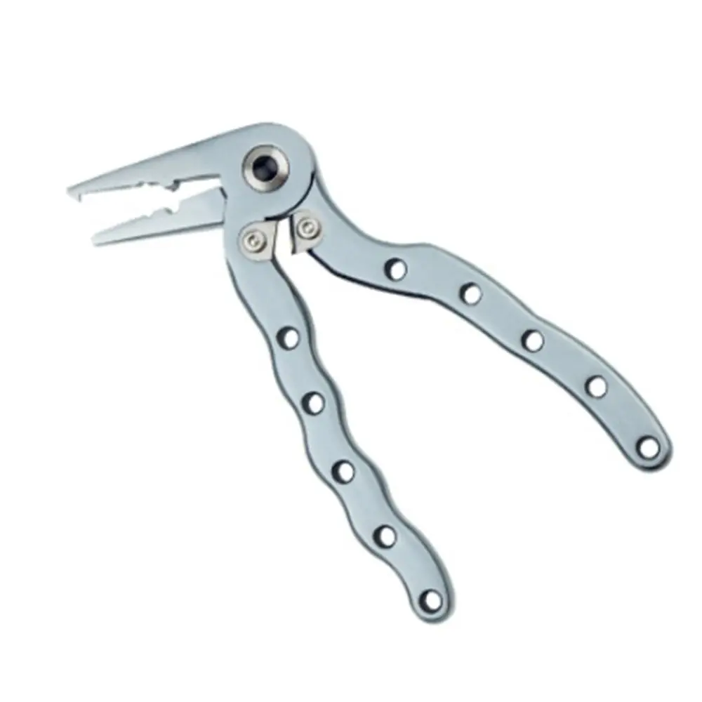 

Creative Mini Portable Aluminum Alloy Fishing Pliers Braid Cutter Split Ring Pliers Hook Remover Fishing Tackle Tool