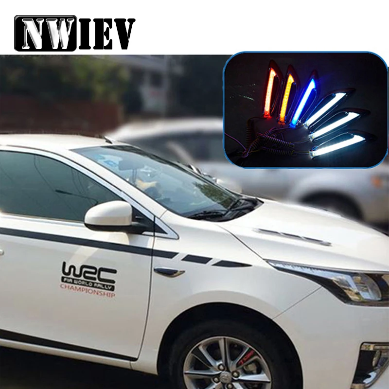 Автомобильный Стайлинг NWIEV для Ford Focus 2 3 VW Passat B6 B5 B7 B8 Toyota Avensis Skoda сигнальные огни