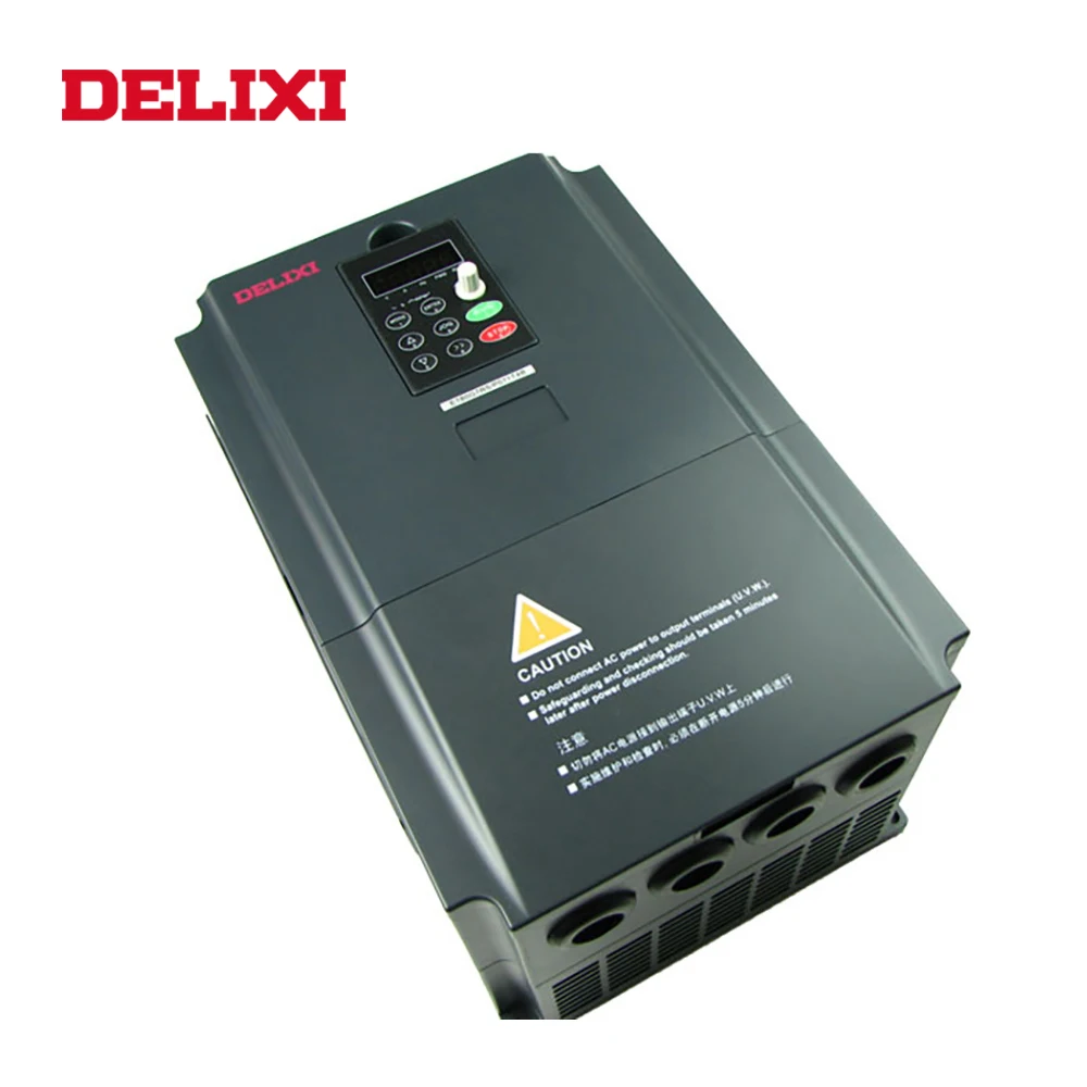 Преобразователь частоты DELIXI 1 5 кВт AC 380 В 3 фазный вход приводы VFD для контроля