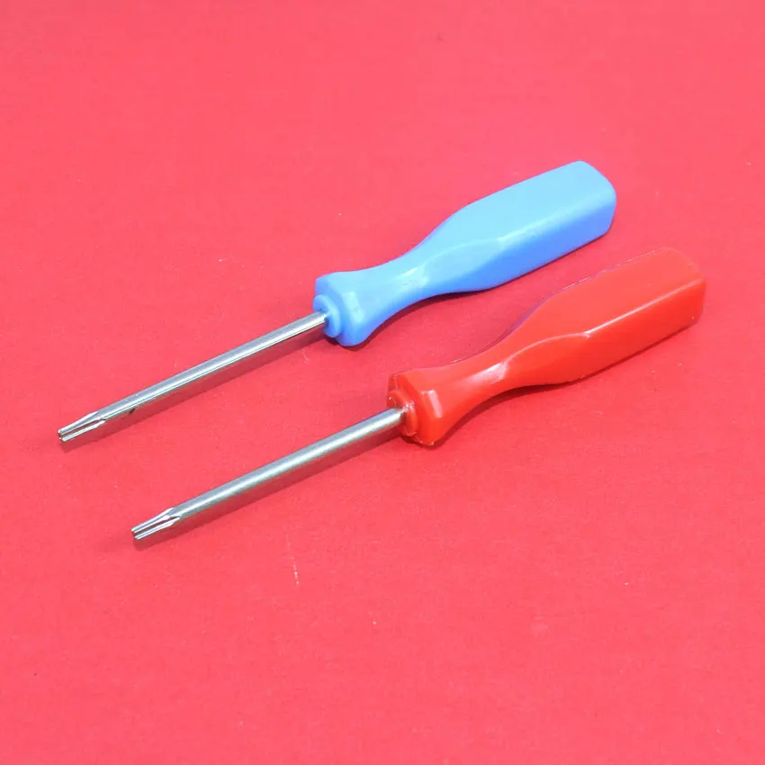 

ChengHaoRan Red / Blue T8 With Hole T8H Screwdriver for Xbox360 Control Handle Joystick Repair Screwdrivers