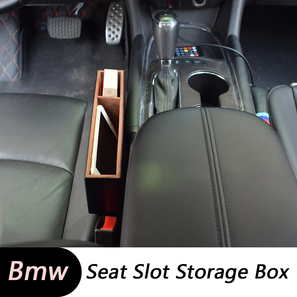

Car Seat Crevice Gaps Storage Box Organizers For BMW X5 F20 F22 G20 F32 G30 F12 F13 F06 G11 G14 G15 F48 G01 G02 G05 F16 F34 G32